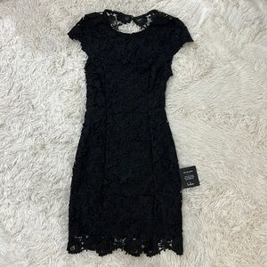 Lulus black cocktail dress